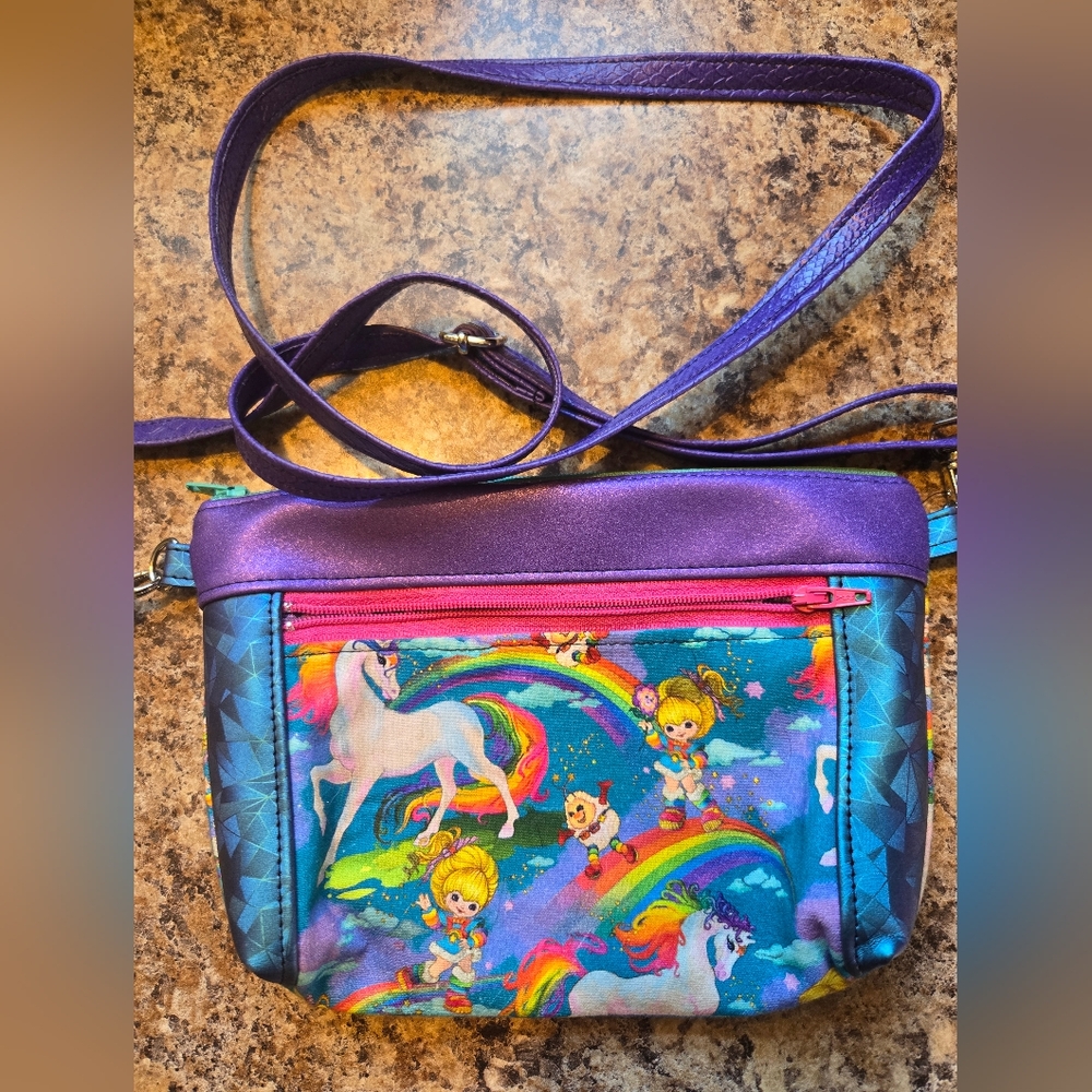 Custom Rainbow Brite crossbody!